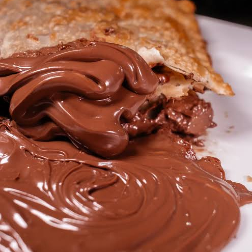 Uma enorme explosão de nutella