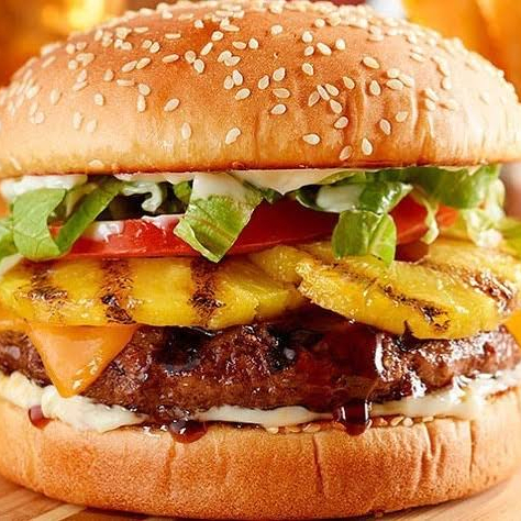 Hamburguesa Clasica Hawaiana