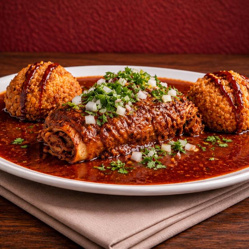 🔥 COMBO CHAMORRO DE BIRRIA + 2 BOLAS SAMURAI (CON