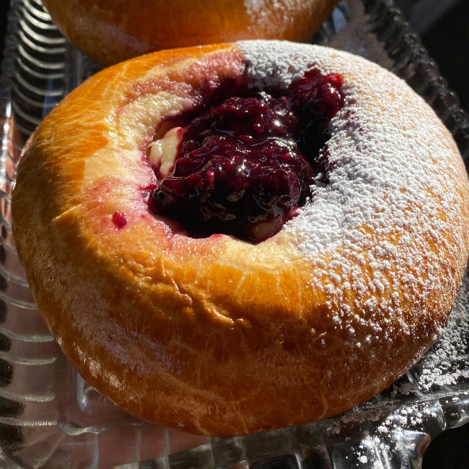 Bollo de Frutos Rojos
