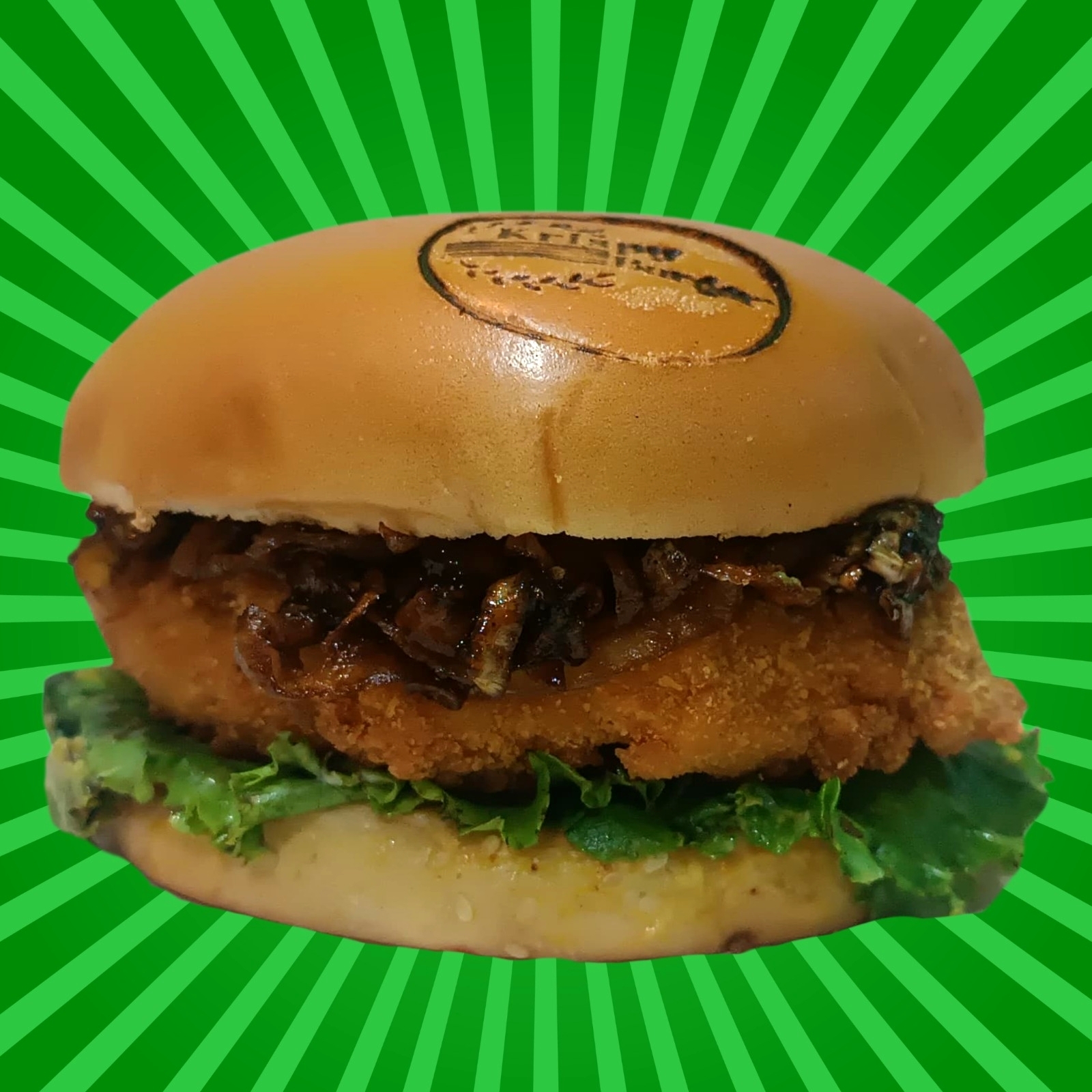 Hamburguesa Krispy Chicken