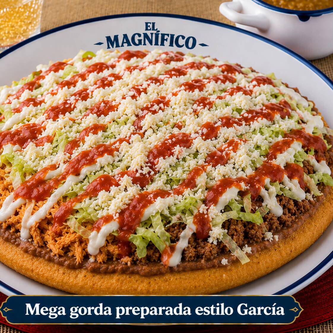 Mega Gorda Preparada Estilo García