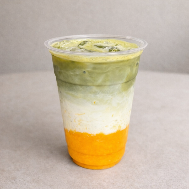Mango Matcha Latte
