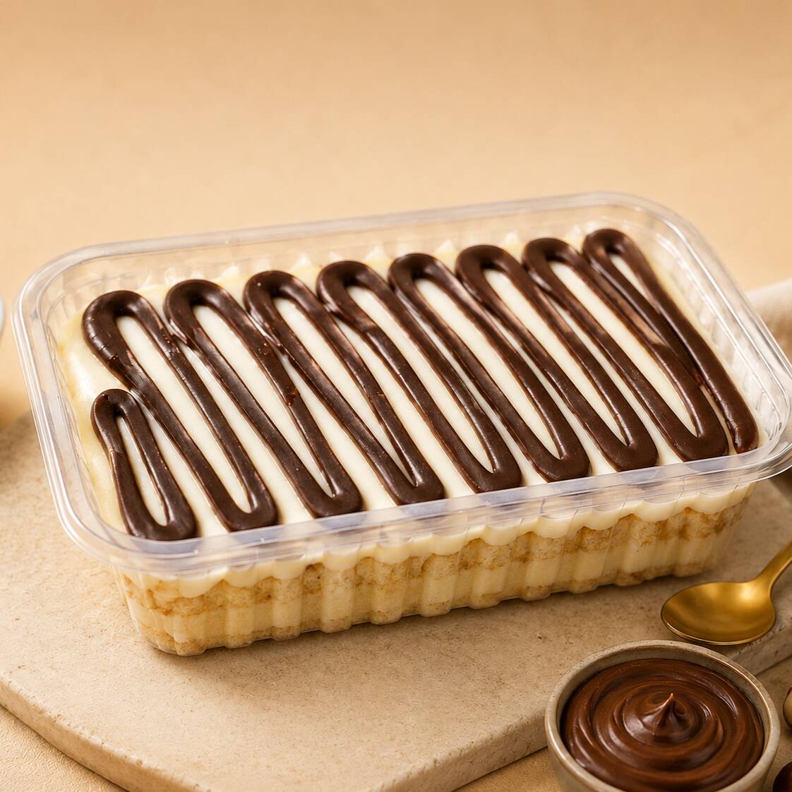 Delicioso bolo de massa fofinha bem molhadinha recheado com creme de Ninho e creme de avelã e finalizado com uma generosa cobertura de creme de avelã. Cremoso, equilibrado e extremamente saboroso.
