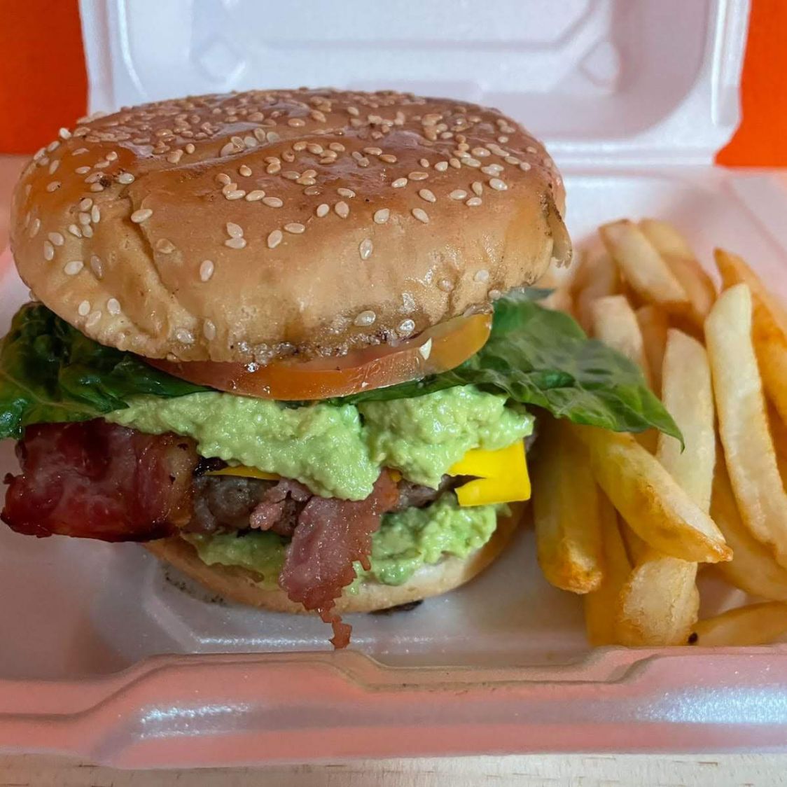 Hamburguesa La Guacamole