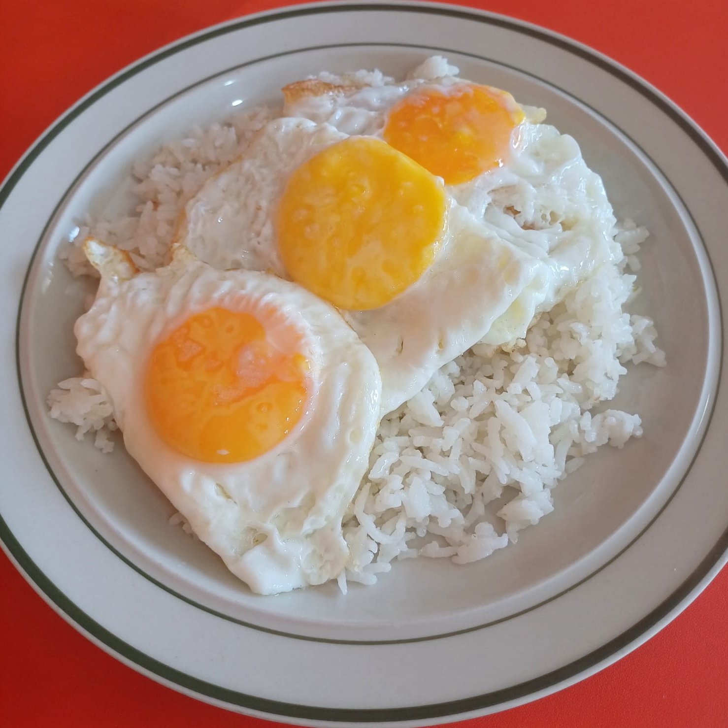 Arroz con Huevo