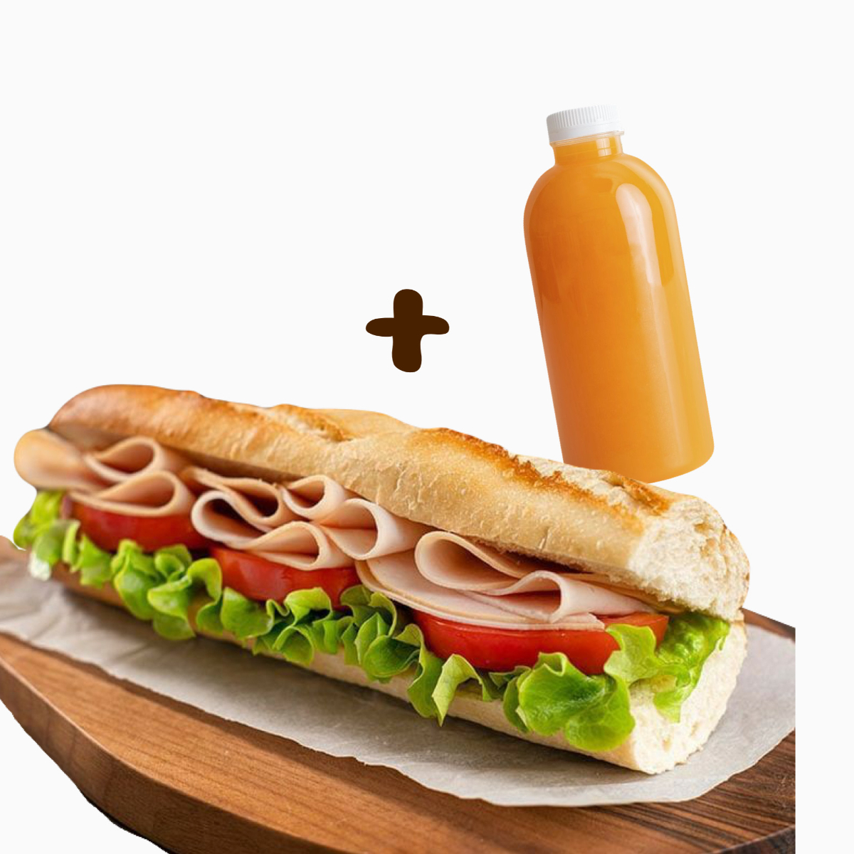 Combo Baguette mas Bebida.