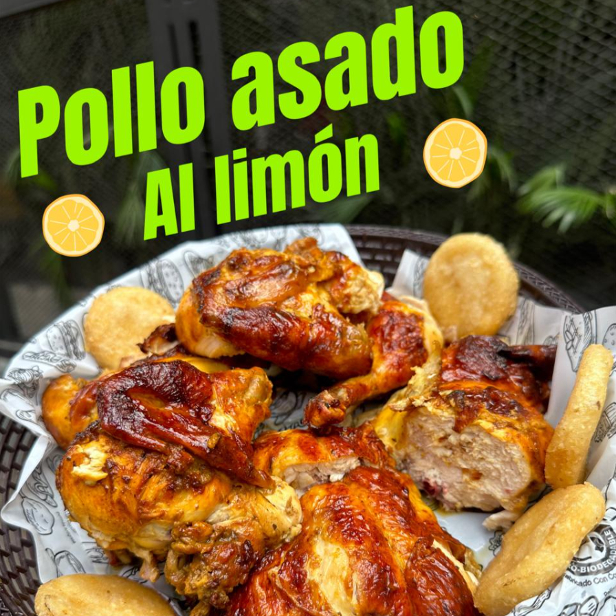 1/2 Pollo Asado al Limon