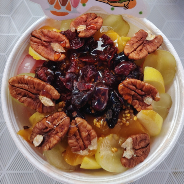 Escamocha con Yogurt