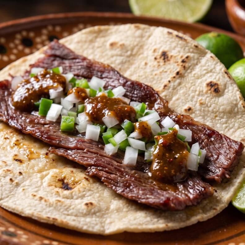 Taco Cecina Fresca