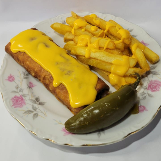 Combo burrito con papas