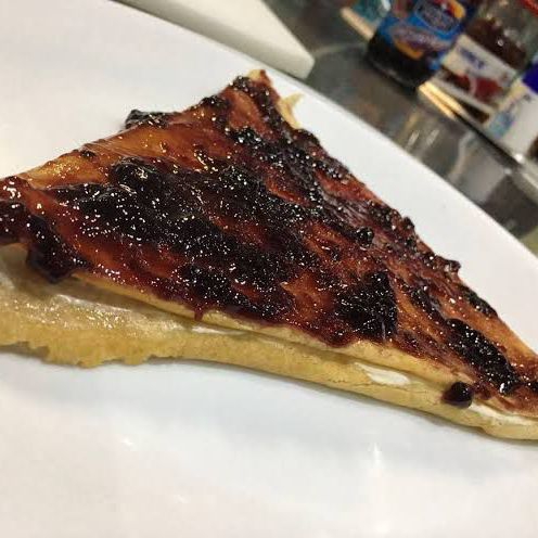 Crepa de mermelada zarzamora