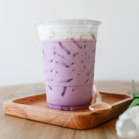 Iced Taro Latte
