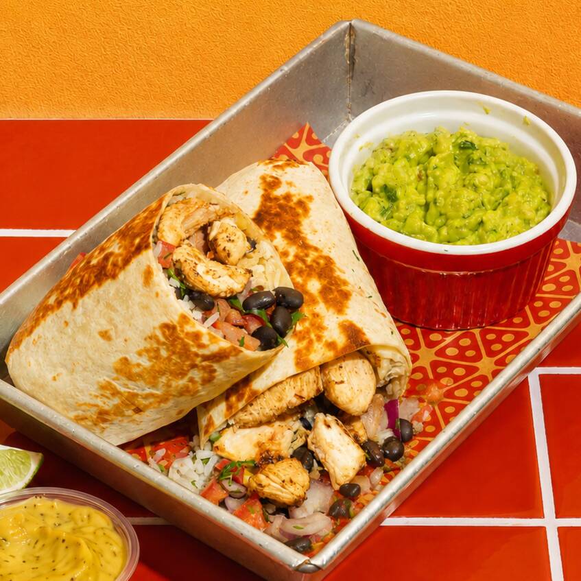 Burrito Mexicano Pollo