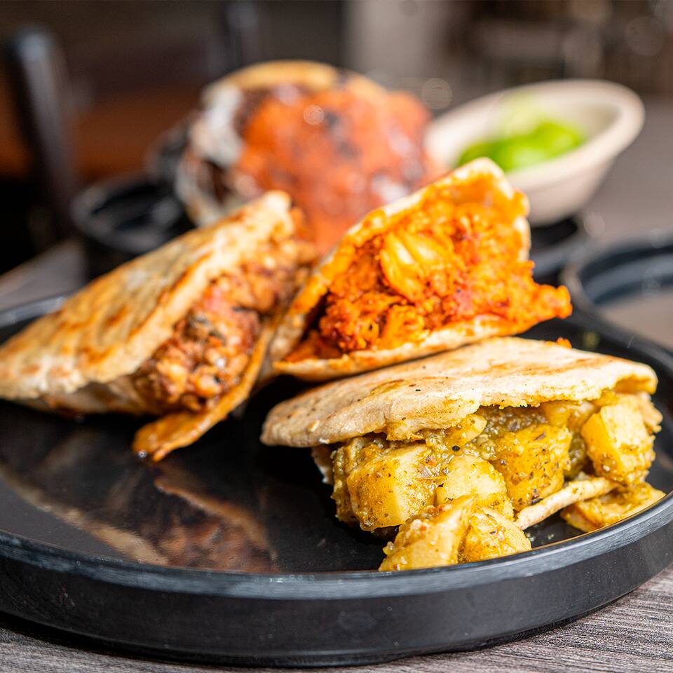 Gordita de Huevo con Jamón