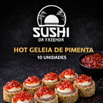 Hot salmão grelhado com cream cheese e geleia de pimenta doce. KIT MOLHOS: 1 HASHI, 1 MOLHO TERIAKI DA CASA,
