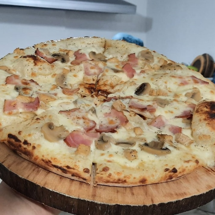 Pizza Carbonara Familiar