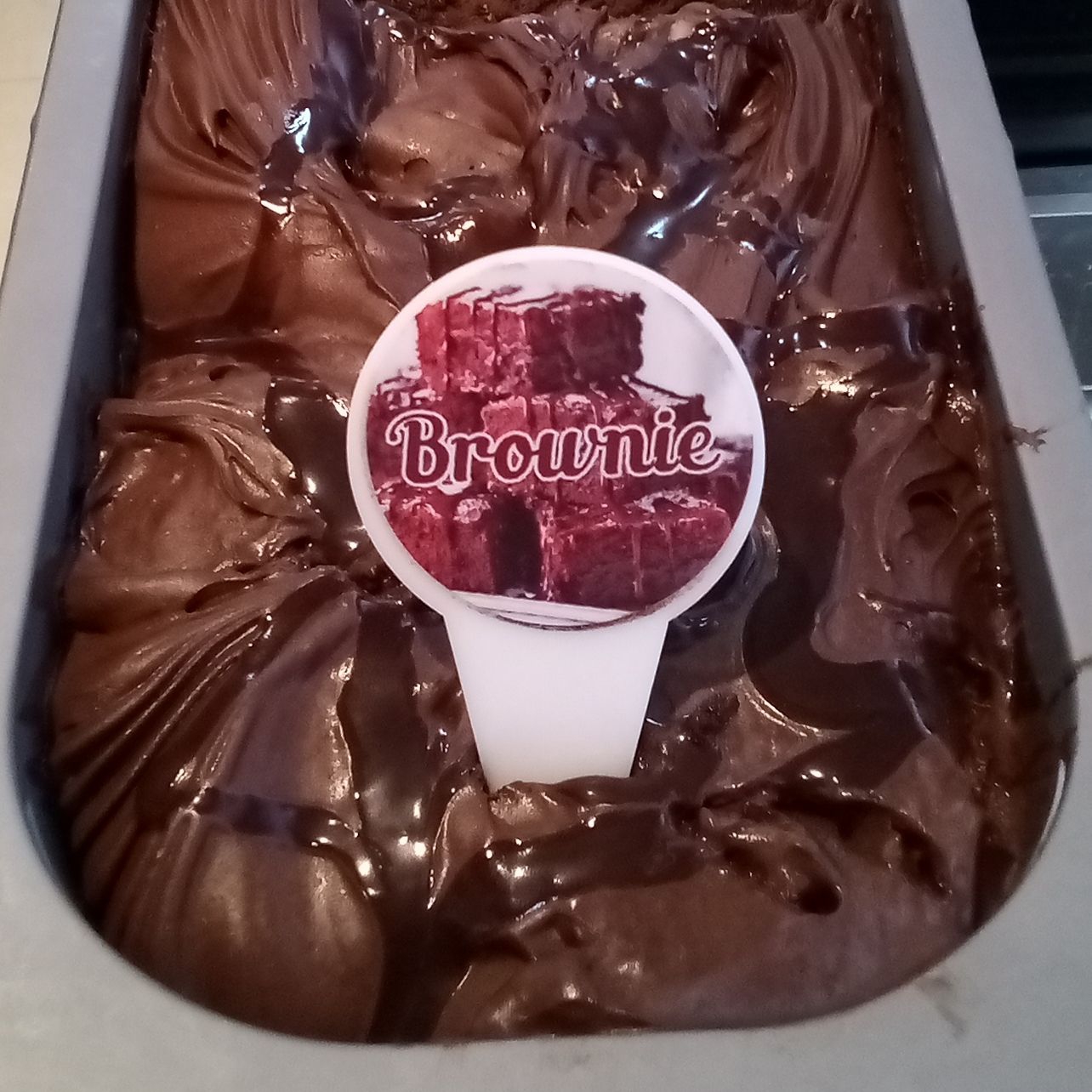 1/2 Galón de Helado Sabor Brownie