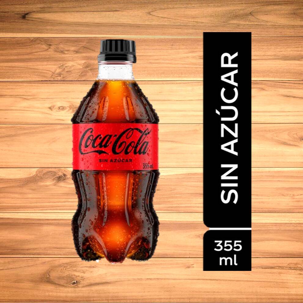 Coca Cola SIN AZUCAR 355ML