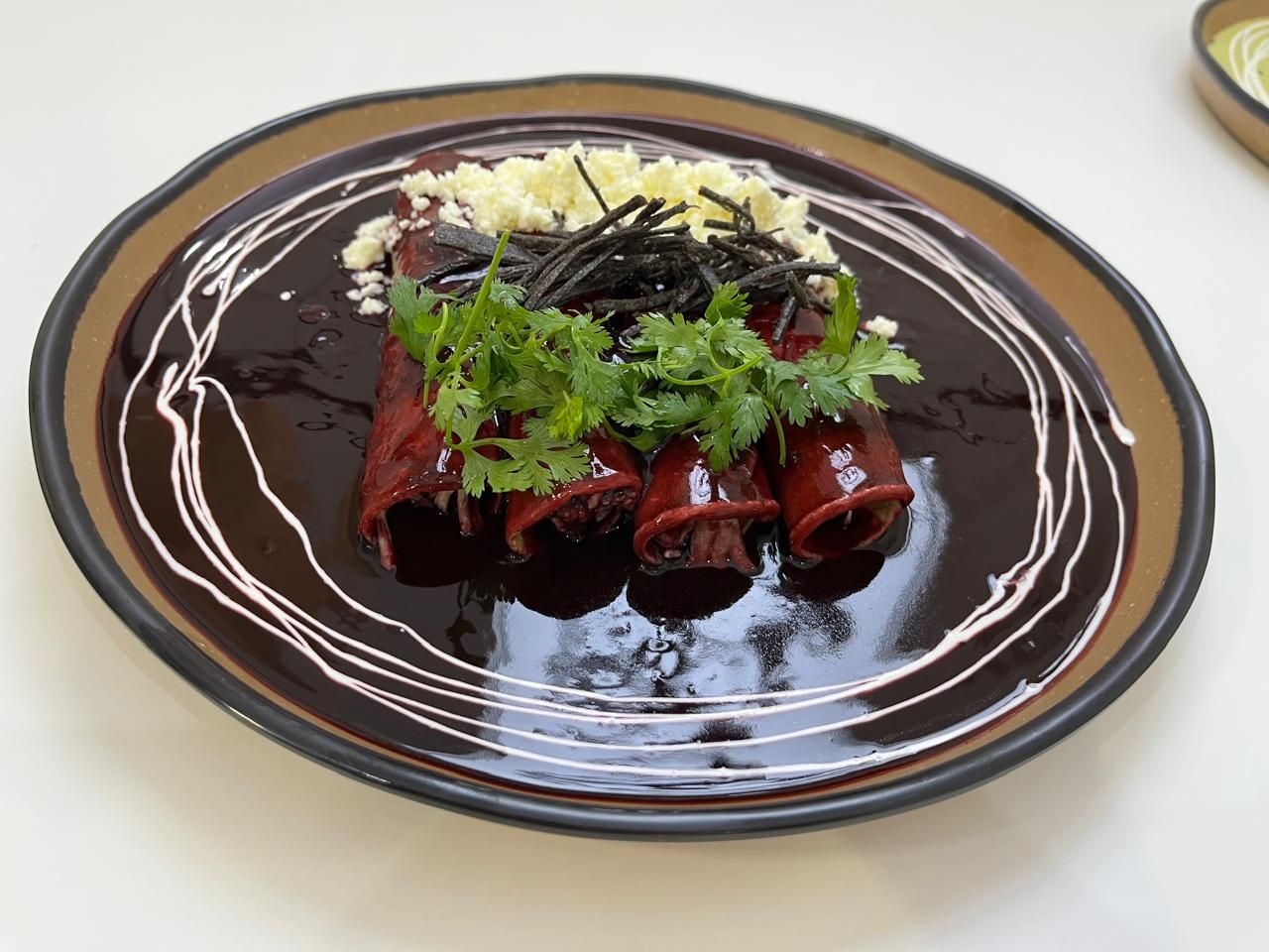 Enchiladas de Jamaica