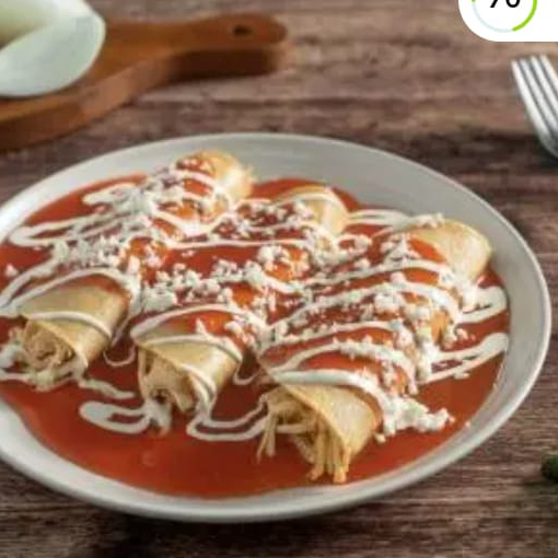 Entomatadas +bebida