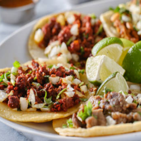 Taco de chorizo