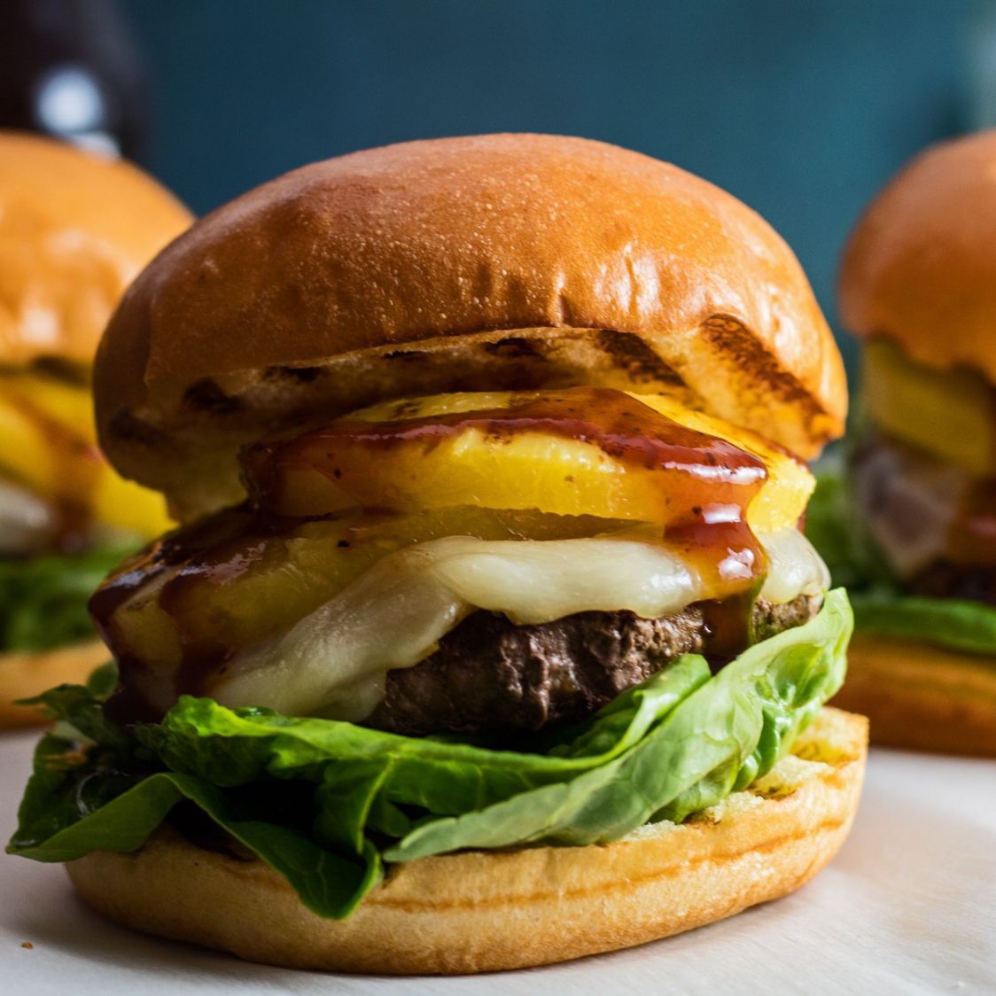 Hamburguesa Hawaiana