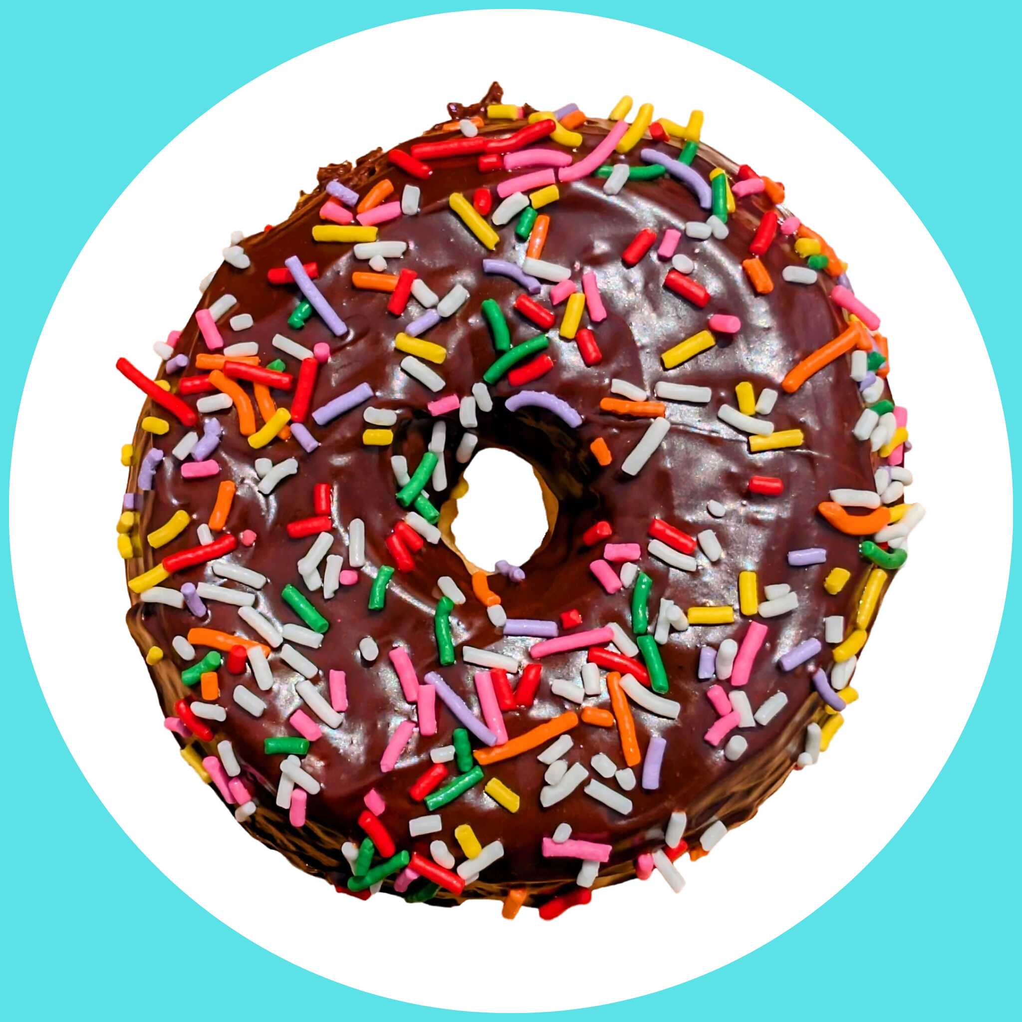 Dona Chocolate Con Chispas