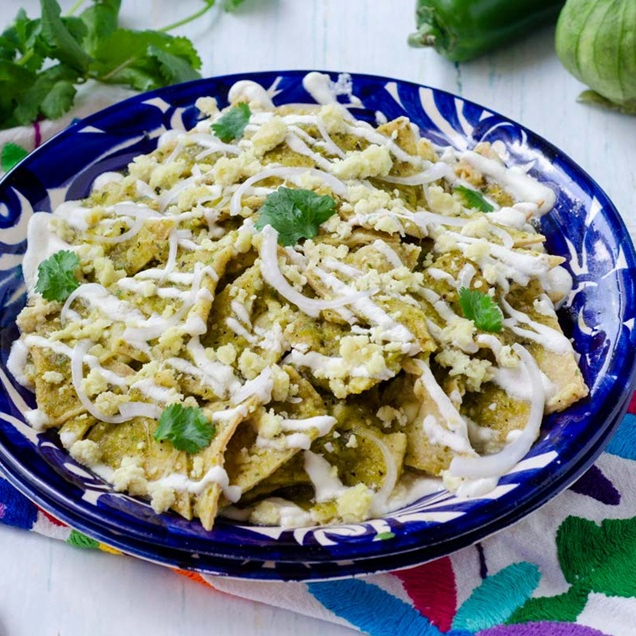 Chilaquiles Verdes Sencillos