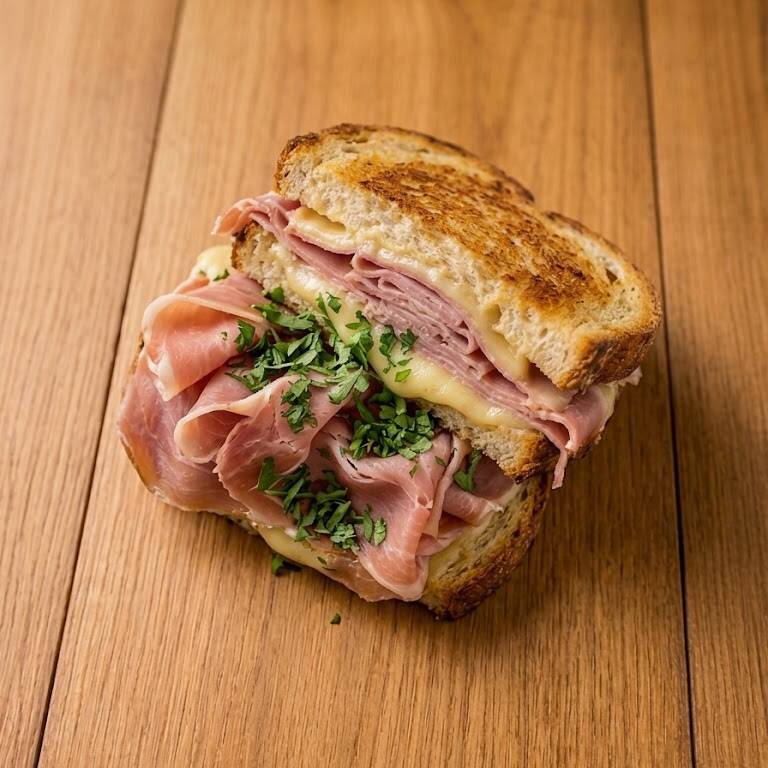 Sándwich de Jamón y Queso