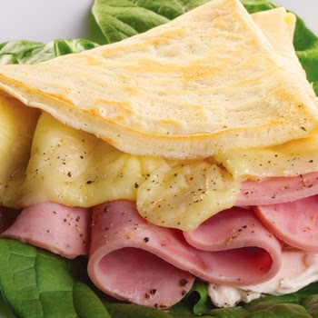 Crepa de Jamón y Philadelphia.