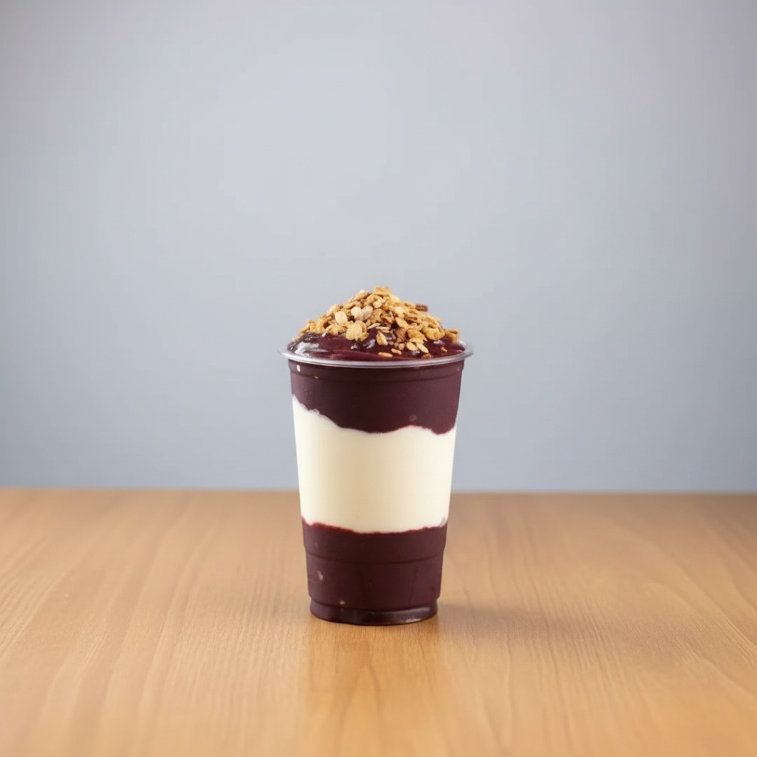 Refrescante açaí de 300ml.