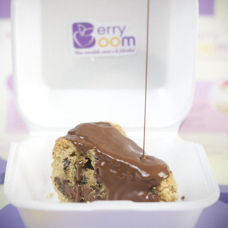 Cookiecake Rellena de NUTELLA