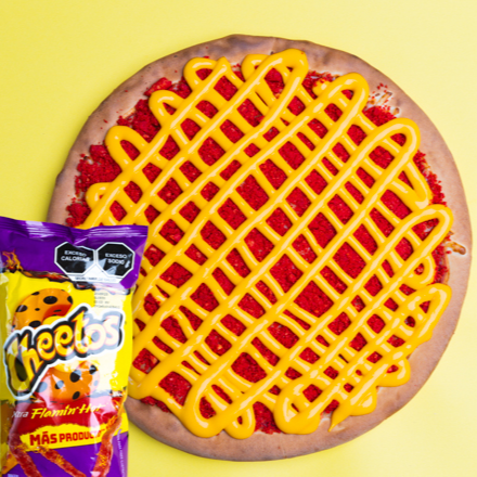 Pizza Flaming Hot.