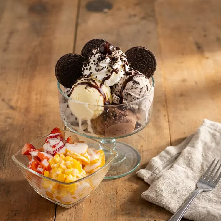 Combo Ensalada Solo Fruta + Copa Oreo