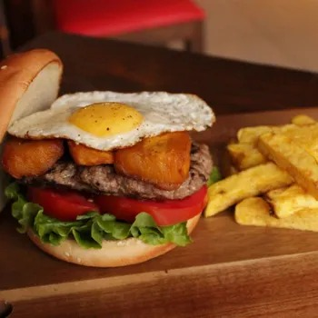 Hamburguesa a lo pobre