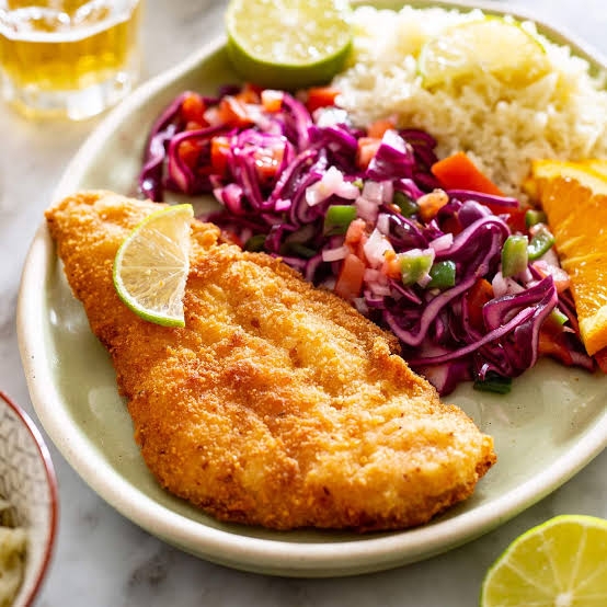 TACO DE PESCADO ESTILO BAJA