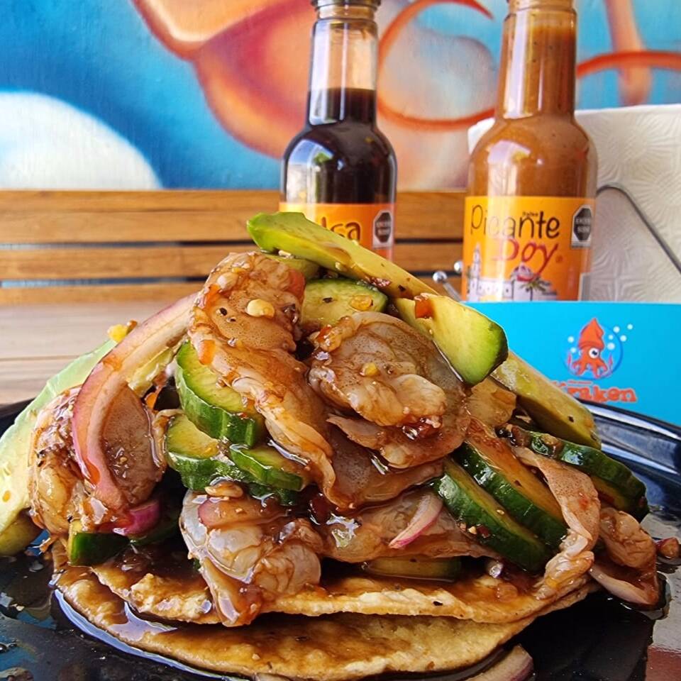 Tostada de Aguachile