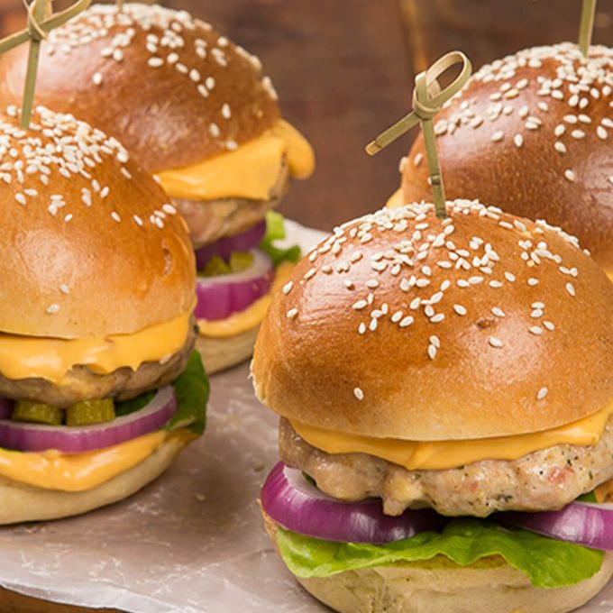 Hamburguesa junior de Pollo