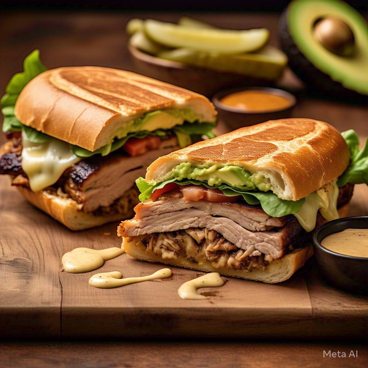 E8.- TORTA PASTOR, JAMON Y SALCHICHA