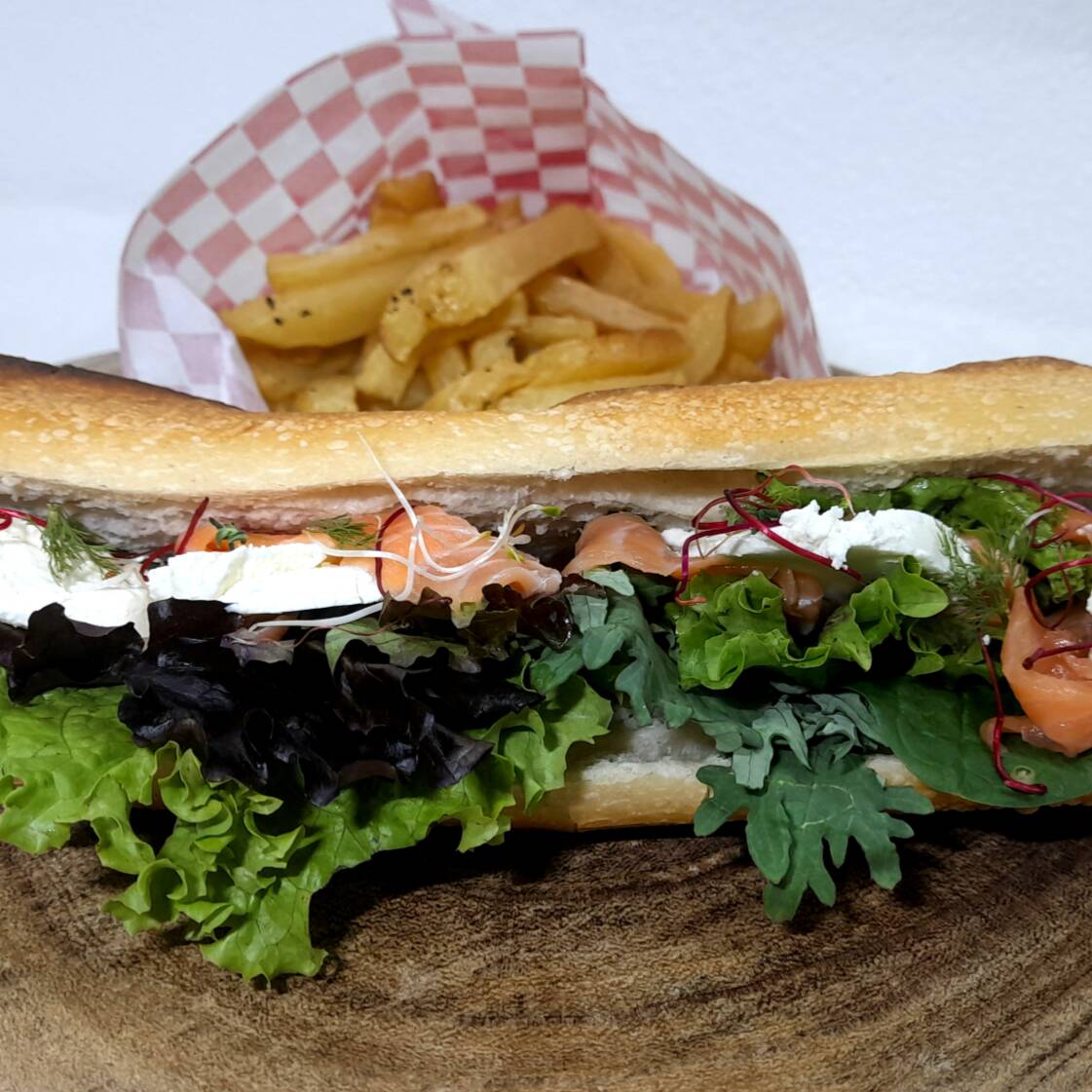 Sandwich Baguette Scandinavia
