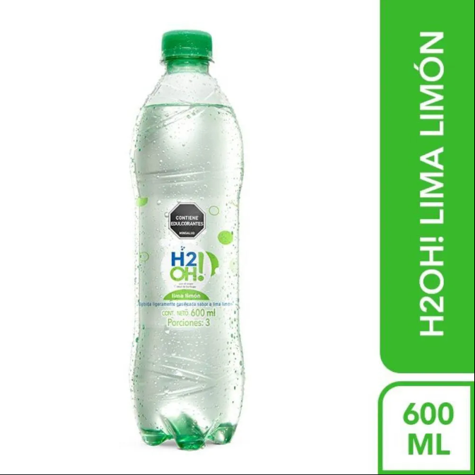 H2o Lima Limón 600 ml