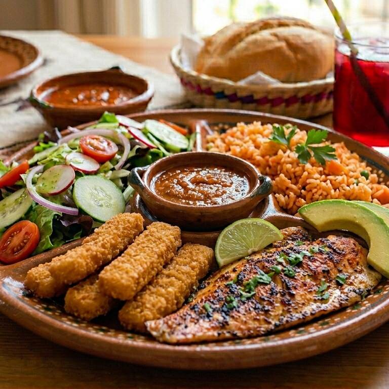 PESCADO A LA PLANCHA O EMPANIZADO