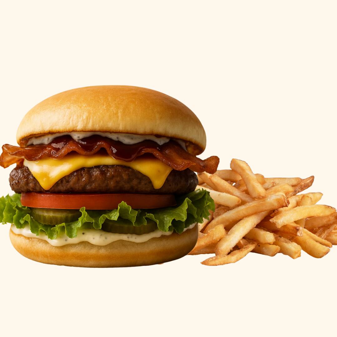 Combo Morita Ranch con Tocino con Papas Clásicas