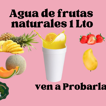 Aguas Frescas 1 Litro