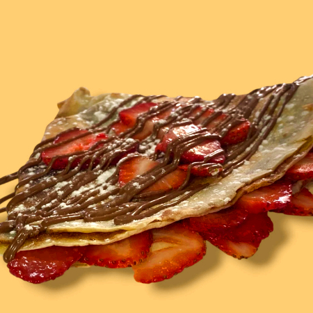 Crepa Dulce de 2 Ingrediente a Elegir