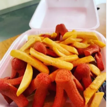 Salchipulpos Monchosos con Papas