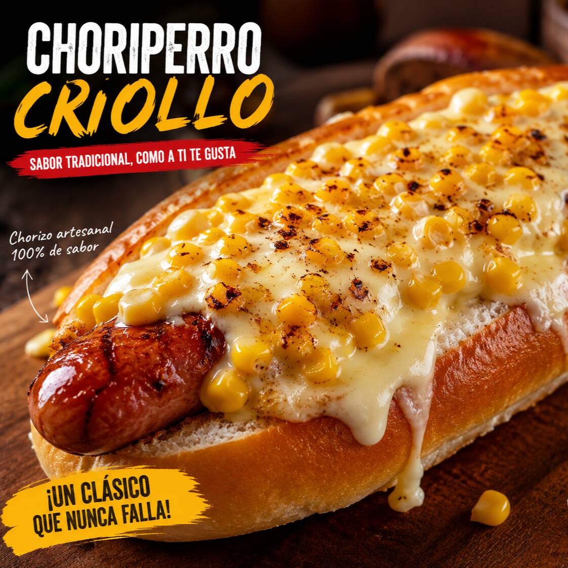 Choriperro criollo