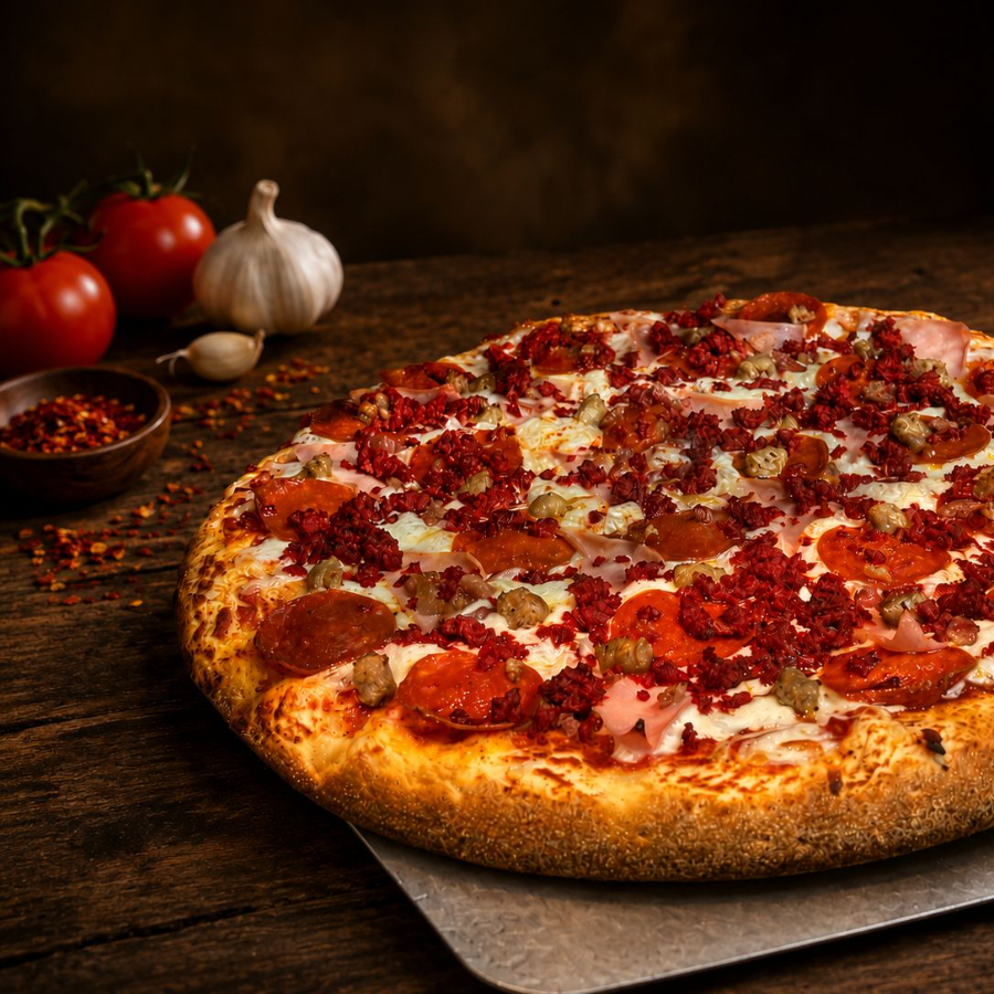 Pizza de Carnívora