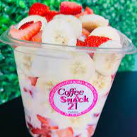 Fresas con Platano y Crema